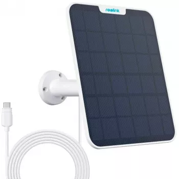 Painel solar Reolink 2 câmara a bateria 6W USB Type-C IP65