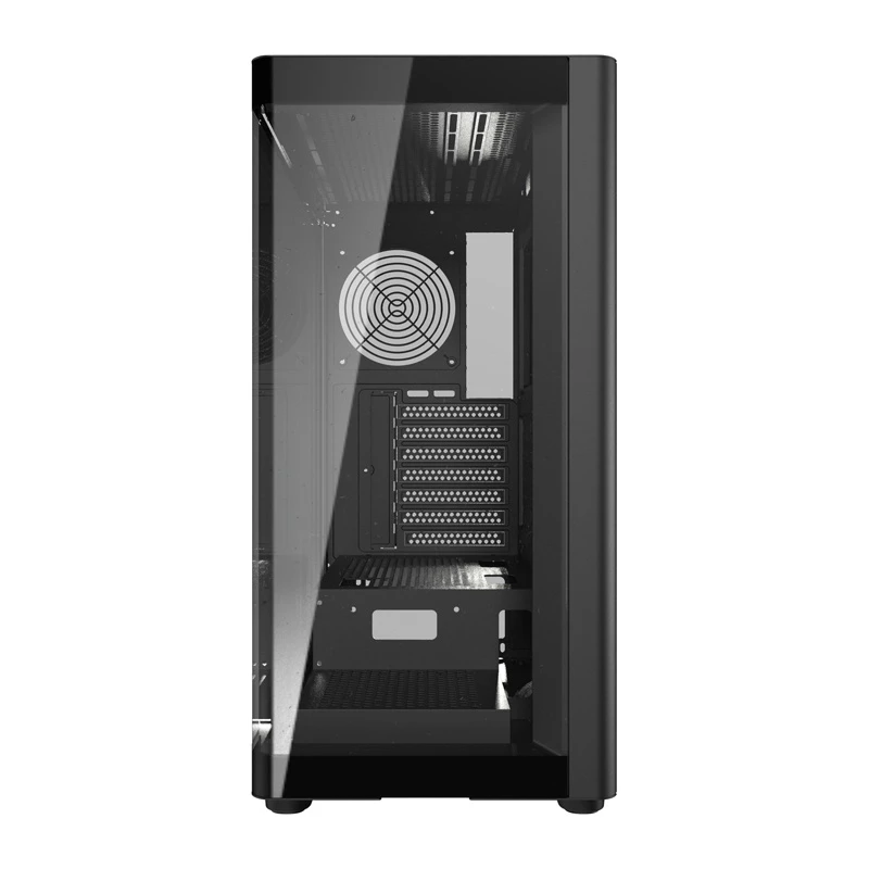 Caixa de computador DarkFlash DS900G (preto) — Mid-Tower compatível com ATX, janela lateral em vidro temperado