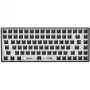 Sharkoon SKILLER SGK50 S3 Barebone Teclado Gaming - teclado gaming totalmente personalizável em layout 75%, Hot-Swap, iluminação RGB, layout QWERTZ