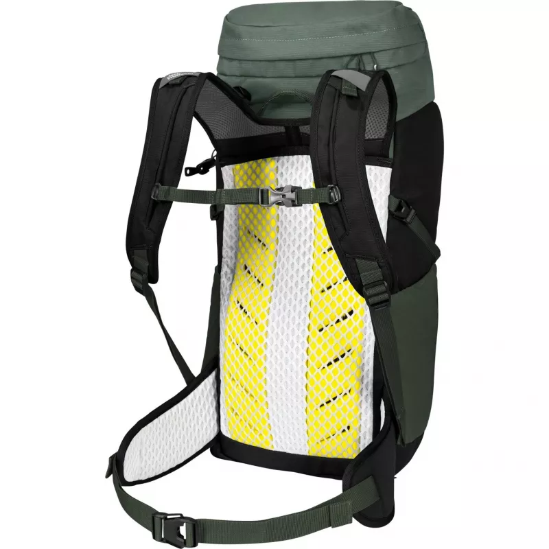 Mochila Jack Wolfskin Kids Peak Hiker – verde-escuro, 28 L
