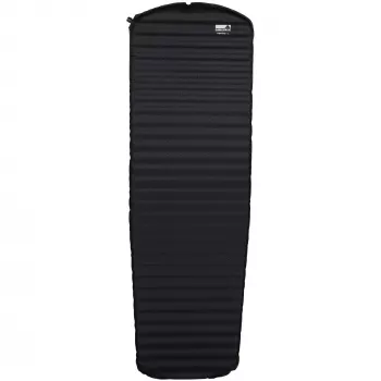 Colchonete individual High Peak Minto L — poliéster, 1950×600×30 mm, preto