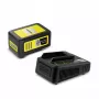 Conjunto de bateria e carregador Kärcher 2.445-063.0, Universal 18V 5000mAh, amarelo/preto