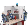 Peça de substituição de luz rotativa para modelos BRUDER à escala 1:16, ABS, multicolor