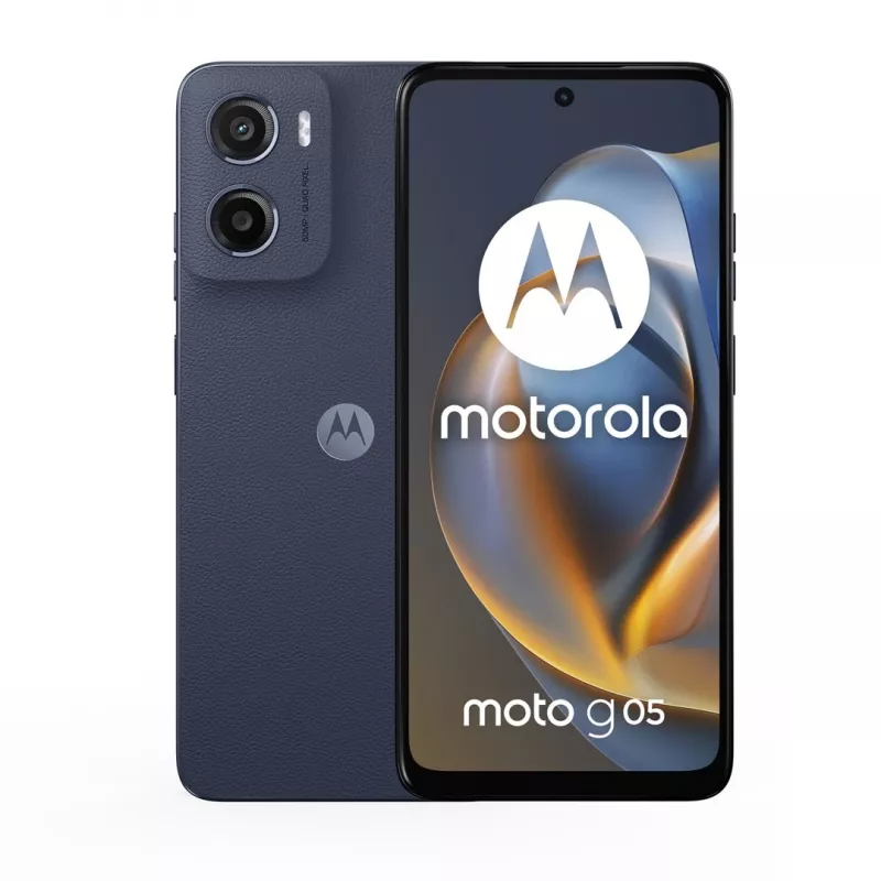 Motorola moto g05 16,9 cm (6,67 polegadas) Dual-SIM Android 15 4G USB Type-C 8 GB 128 GB 5200 mAh azul