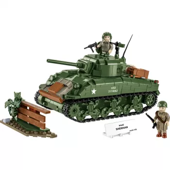 Blocos de construção M4A1 Sherman 663 peças