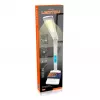 Media-Tech MT222 Leditou candeeiro de secretária LED com carregador sem fios Qi de 15 W, relógio, despertador, termómetro, branco