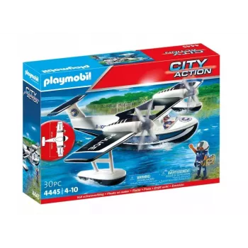 Conjunto de figuras City Action 4445 Hidroavião da Polícia