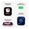 Apple Watch Series 11 GPS + Cellular 42mm Caixa de alumínio prateado com bracelete desportiva Purple Fog - M/L