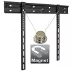 Suporte de parede para TV MACLEAN MC-123 extra fino, VESA 400x400 mm, para televisores de ecrã plano até 80 kg