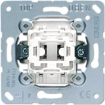 Módulo de comutação JUNG 507 U – metallic white, AC 250 V, 10 A