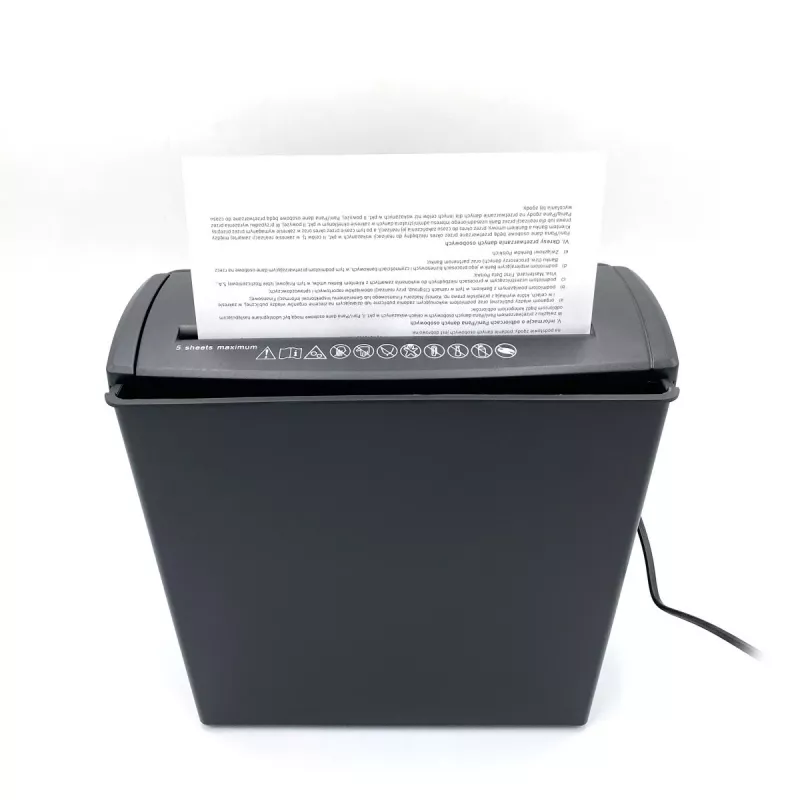 DESTRUIDOR DE DOCUMENTOS - Destruidor de documentos. Corta papel, película, discos CD/DVD, cartões de crédito. (MT215)