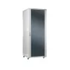 SOMI Networks | Armário 19″ autónomo 37U | 37U-60/80NAC | Cinzento | Carga máxima 800 kg; Painéis laterais amovíveis e com fecho; Portas de vidro; Não montado | Profundidade: 80 cm
