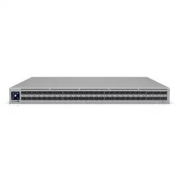 Switch de agregação Ubiquiti ECS-AGGREGATION Enterprise Campus Aggregation 1.8 Tbps HIGH-DENSITY 100G/25G Layer 3 Etherlighting