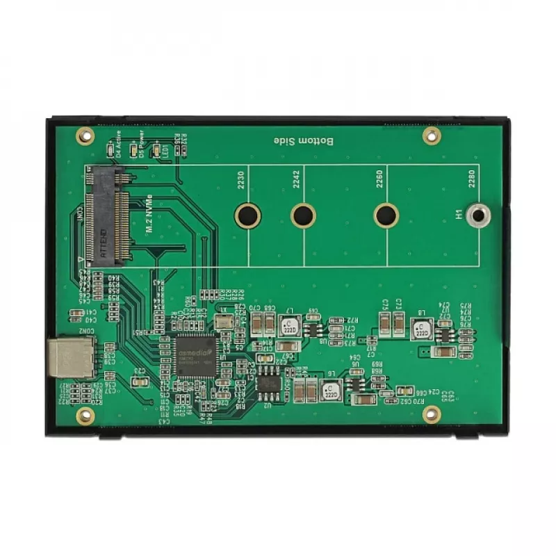 Caixa para SSD DeLOCK 42609 preto M.2