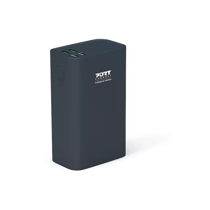 PORT CONNECT Bateria externa USB-C PD | 26800 mAh | azul