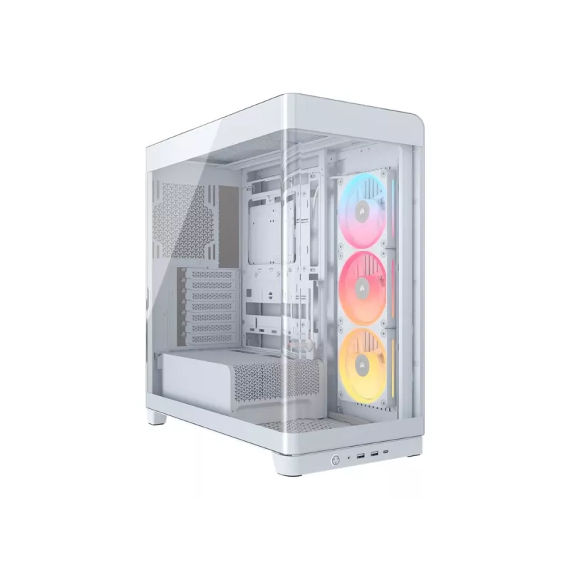 Caixa para PC Corsair 4500X LX-R RGB Tempered Glass Midi Tower branco