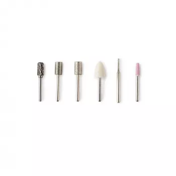 Conjunto de manicura e pedicura Jata JBSM1200 6 em 1 design portátil