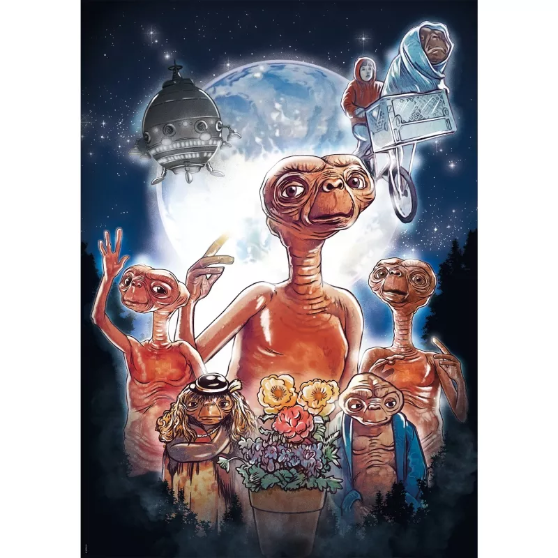 E.T. O Extraterrestre - A Aventura de um Alienígena, Puzzle 1000 peças