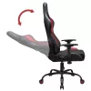 Cadeira de escritório Subsonic SA5609-AC1 assento acolchoado encosto acolchoado preto vermelho