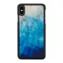 Capa para telemóvel iKins para iPhone XS Max — lago azul acabamento preto