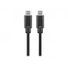 Cabo Goobay USB-C™ 3.1 Generation 1, preto, 3 m - ficha USB-C™ > ficha USB-C™ (66509)