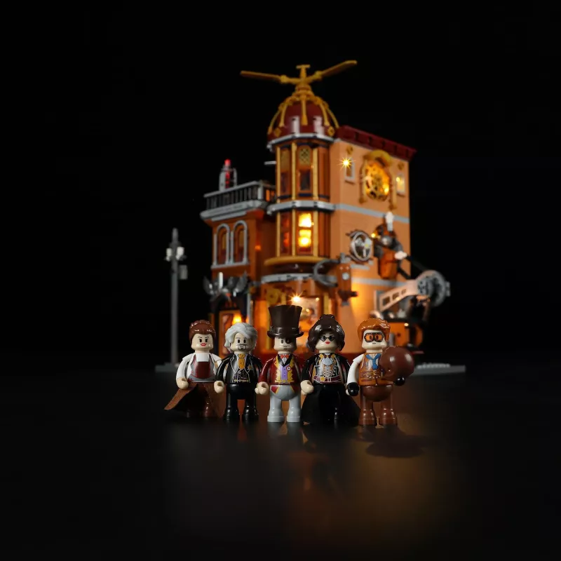 Steampunk Flying Club, brinquedo de construção