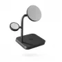 Carregador de dispositivo móvel ZENS ZEAPDC01/00 auscultadores, smartphone, smartwatch, tablet preto AC carregamento sem fios carregamento rápido interior
