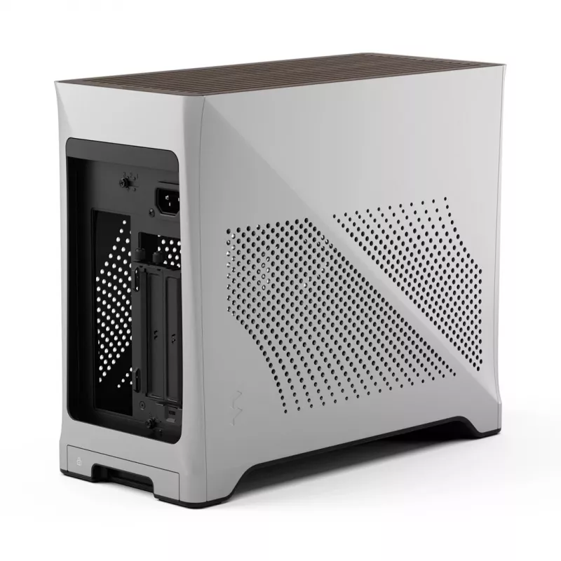 Caixa Mini Tower Fractal Design Era 2 prateada
