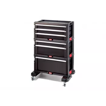 Keter 237786 carrinho de ferramentas móvel com 6 gavetas