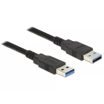 Cabo USB DeLOCK 85062 USB 3.2 Gen 1 2 m USB A preto
