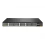 Hewlett Packard Enterprise HPE Aruba 6300M - Switch - L3 - gerido - 48 x 100/1000/2,5G/5G (PoE+) + 4 x 1 Gigabit / 10 Gigabit / 25 Gigabit / 50 Gigabit SFP56 (Uplink / Stacking)