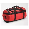 Saco de viagem The North Face Base Camp Duffel L 95 L poliéster preto, vermelho