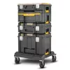 DeWALT DWST83346-1 TSTAK VI 2.0 mala de arrumação de ferramentas, alumínio, preta/amarela