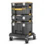 DeWALT DWST83346-1 TSTAK VI 2.0 mala de arrumação de ferramentas, alumínio, preta/amarela