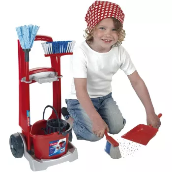 Theo Klein 6741 carrinho de limpeza Vileda