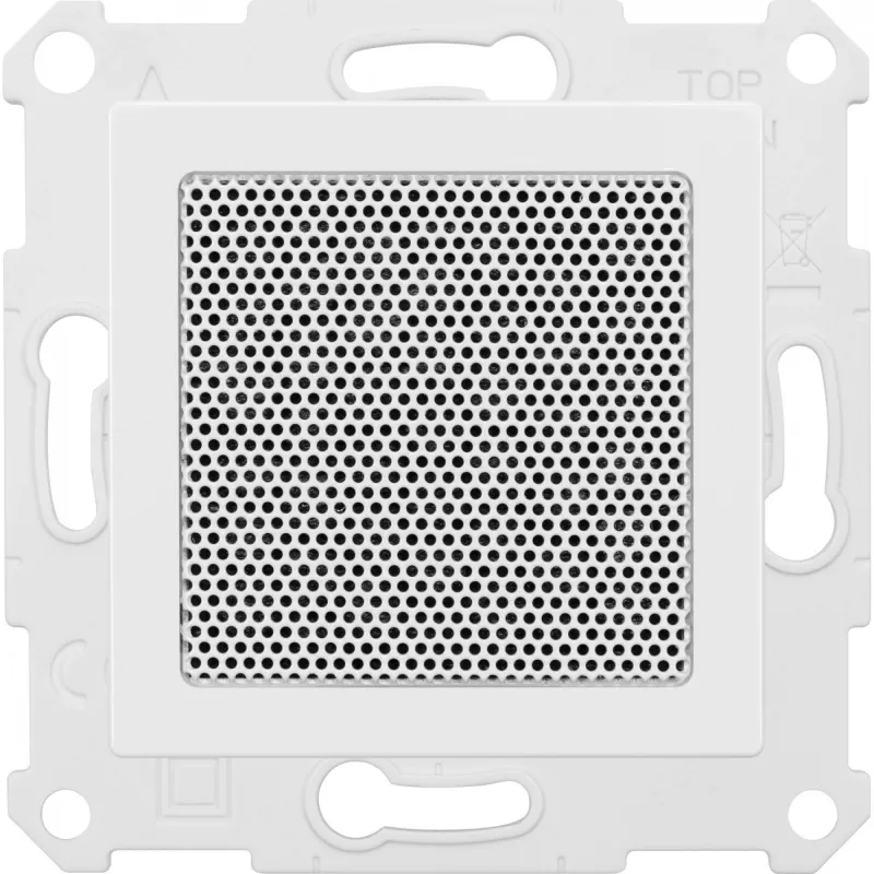 Rádio DAB TechniSat DigitRadio UP 55 - 2 x 2 Watt - Branco (0001/3901)