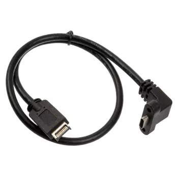 Cabo USB Type-C Streacom ST-USB-E2C-400, USB 3.1 Gen2, 400 mm de comprimento