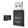 Cartão de memória microSDXC Elite Prime 128GB + adaptador SD + leitor de cartões USB-A