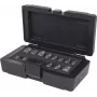 Conjunto extrator de parafusos e pernos ks tools 15 peças modelo 150.1385 — extrator espiral para fixações danificadas