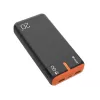 Carregador portátil TRACER EnerGen 20000 mAh, Power Delivery 20W, entrada USB-C, 2 saídas USB-A, suporte para 3 dispositivos, laranja