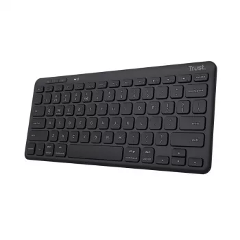 Teclado Trust Lyra universal RF Wireless + Bluetooth QWERTY US English preto