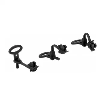 Distanciadores para placas de circuito impresso DeLOCK 60190 preto 10 unid.