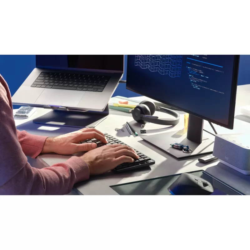 MX Mechanical Mini Teclado minimalista sem fios com iluminação - GRAPHITE - DEU - CLICKY Sem fios 1 USB