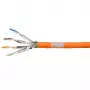 Cabo de rede LogiLink CPV0060 RJ45 Cat7 100 m laranja