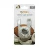 Sbox USB->Micro USB M/M 1,5 m USB-10315W branco