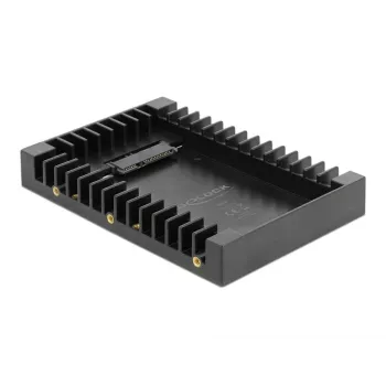 DeLOCK - Adaptador de baía de armazenamento - 3.5 para 2.5 (8,9 cm para 6,4 cm) - preto (18364)
