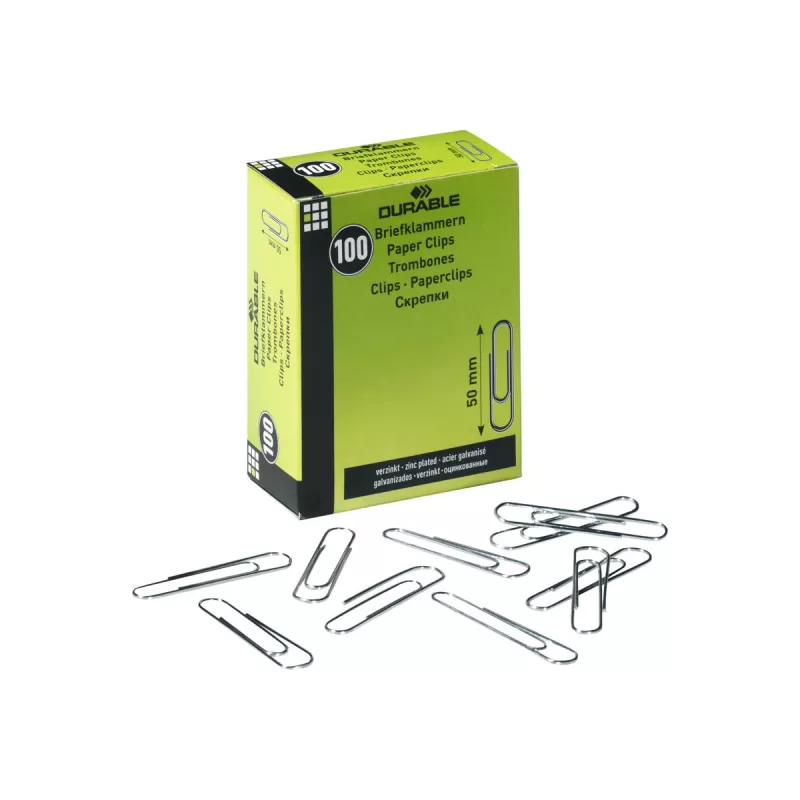 Clipe Durable 122425 metal 100 unid.