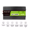 Inversor automóvel Green Cell INVGC24P3000LCD 24V 3000W onda sinusoidal pura, 230V 50Hz, LCD, tipo F