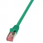 LOGILINK CQ2055S LOGILINK Cabo de rede Cat.6 S/FTP PIMF PrimeLine 2m, verde