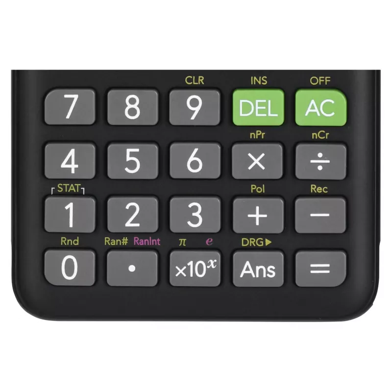 Casio FX-82ES PLUS-2 calculadora científica de bolso, 252 funções, 77 x 162 mm, preta